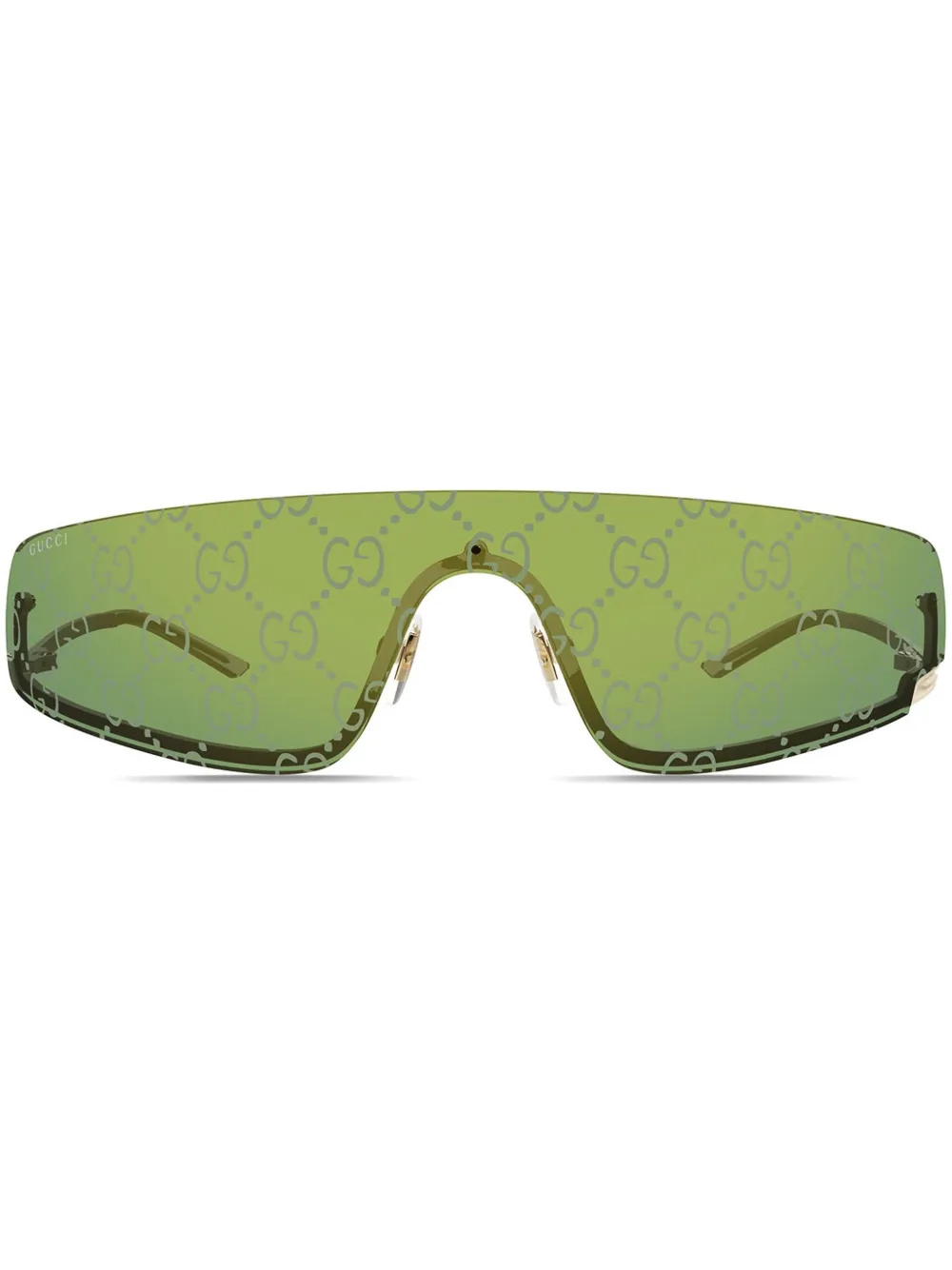 

Солнцезащитные очки-маска Gucci Eyewear, нейтральный