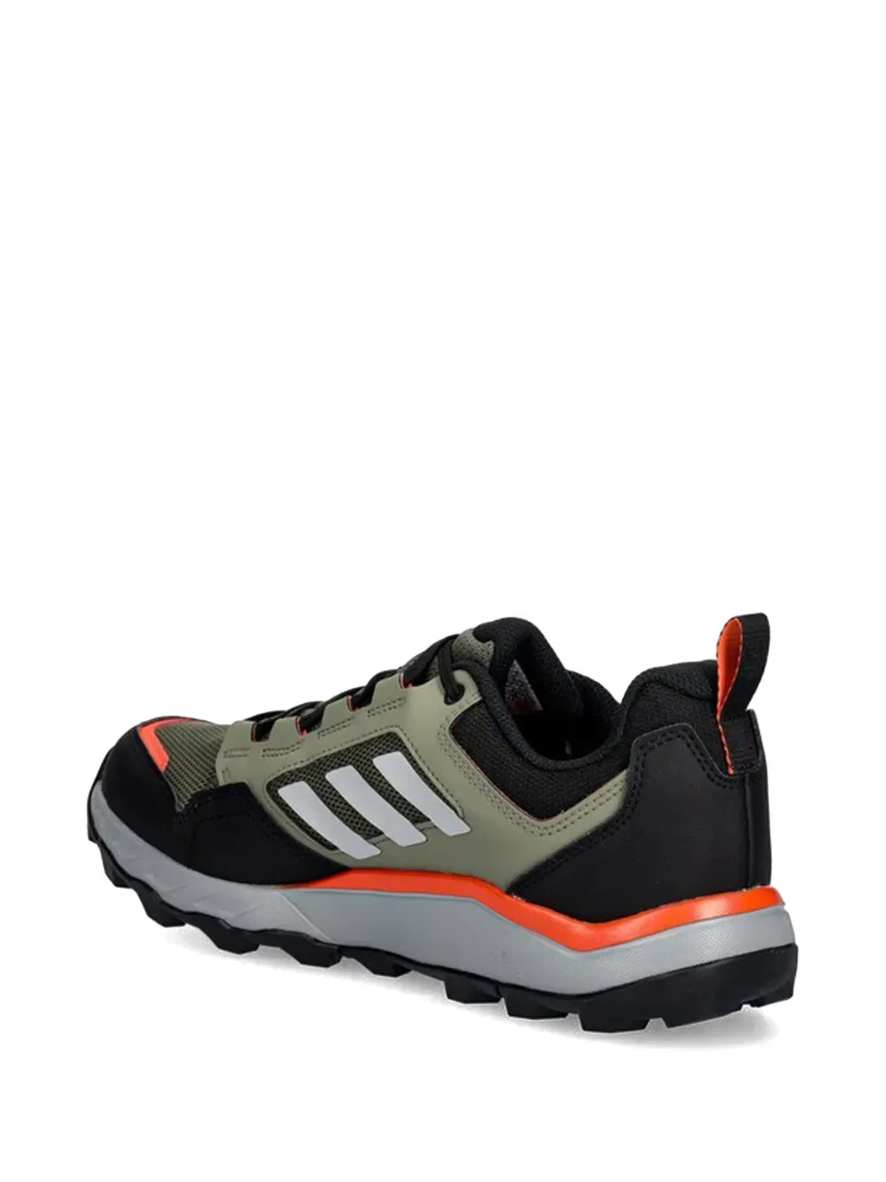 Кроссовки с тремя полосками Adidas, зеленый — фото 4