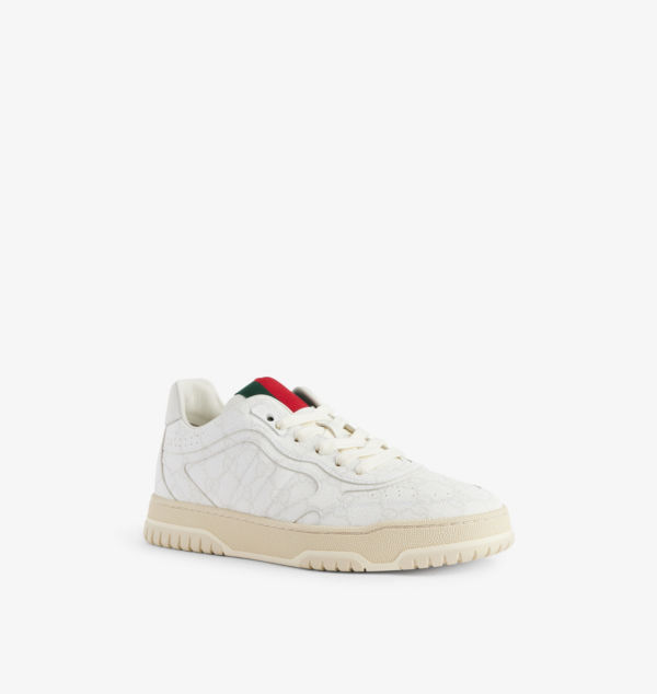 Кроссовки Re-Web Supreme из плотной ткани с низким верхом Gucci, белый — фото 3