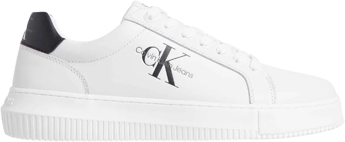 Мужские кеды Calvin Klein Chunky Cupsole Mono Lth, белый