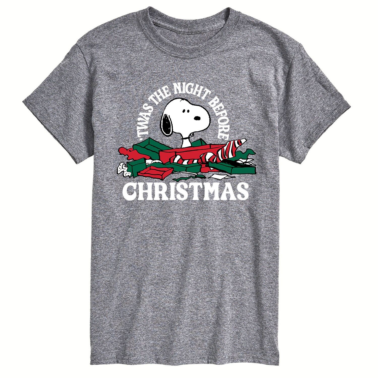 

Мужская футболка Peanuts 'Twas The Night Before Christmas Tee Licensed Character