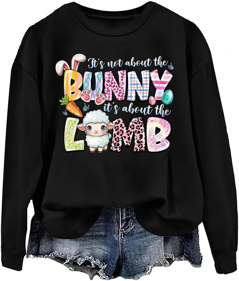 

Свитшот и худи It's Not About The Bunny It's About The Lamb waqulks