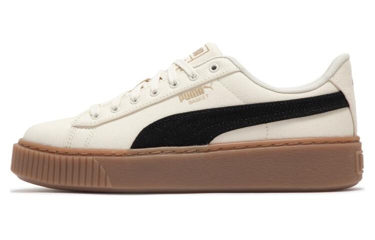 

Женская обувь для скейтбординга Puma Basket, Beige/Black