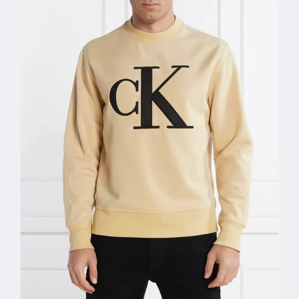 

Толстовка обычного кроя Calvin Klein, бежевый