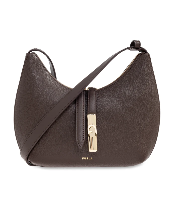 

Маленькая сумка через плечо Goccia Furla, коричневый
