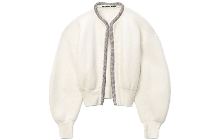 

Кашемировый свитер женский белый Alexander Wang