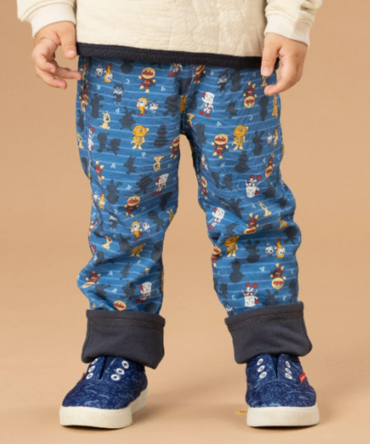 Детские брюки ANPANMAN KIDS COLLECTION двусторонние хаки — фото 3