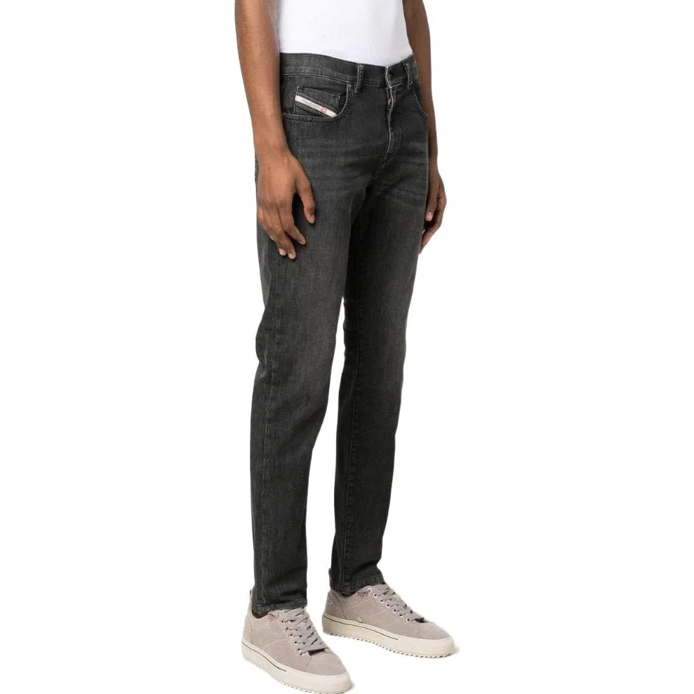 Джинсы DIESEL Slim Gray — фото 4
