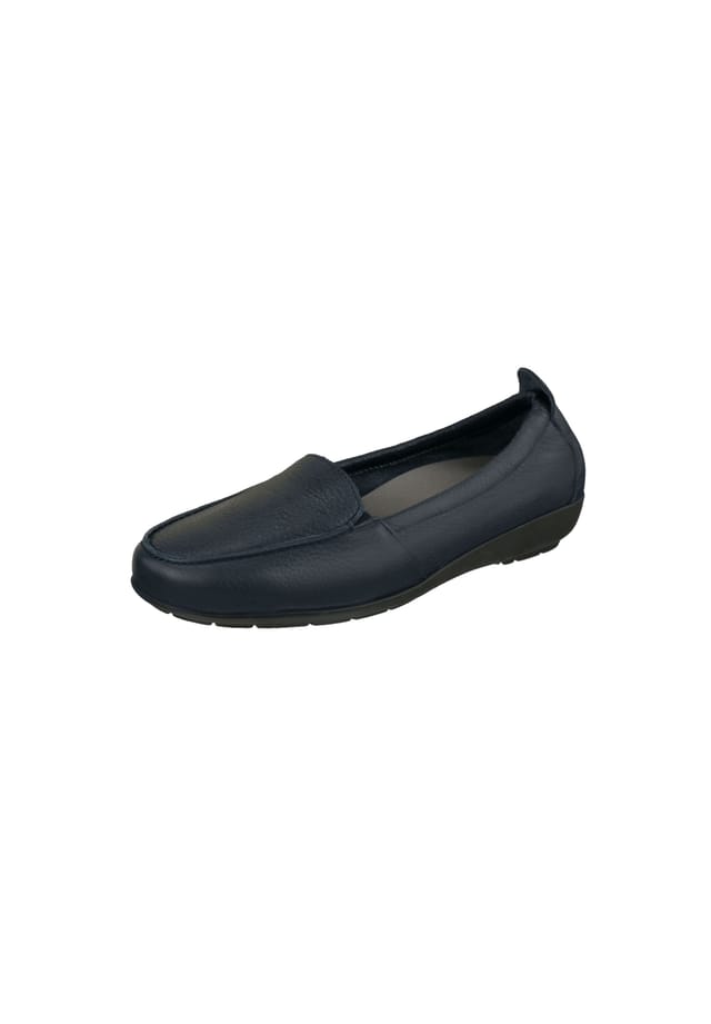Мокасины Мари из мягкой оленьей кожи Natural Feet, синий