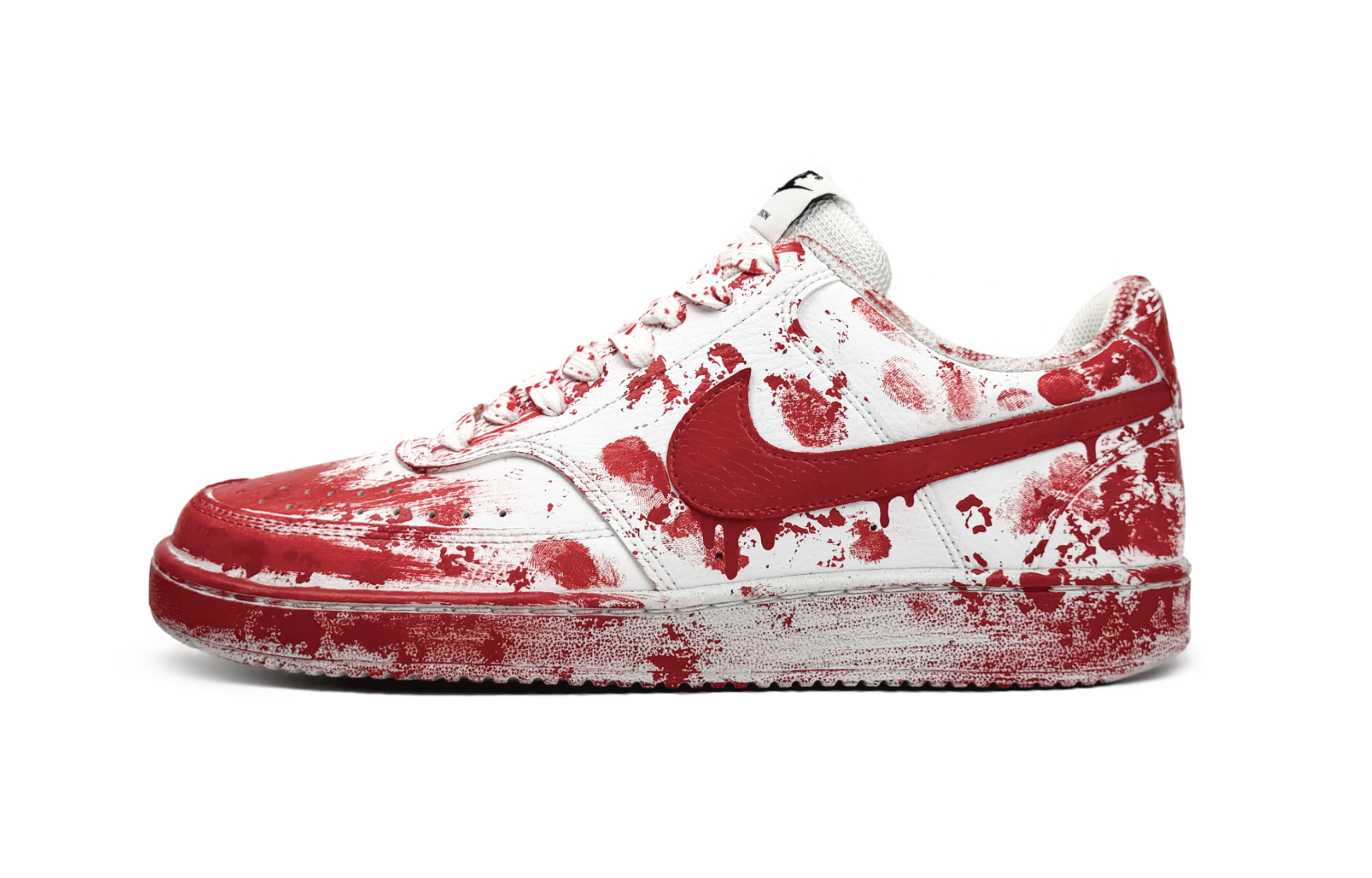 

Nike Кроссовки для скейтбординга Court Vision 1 Low Top, мужские, красные, белые