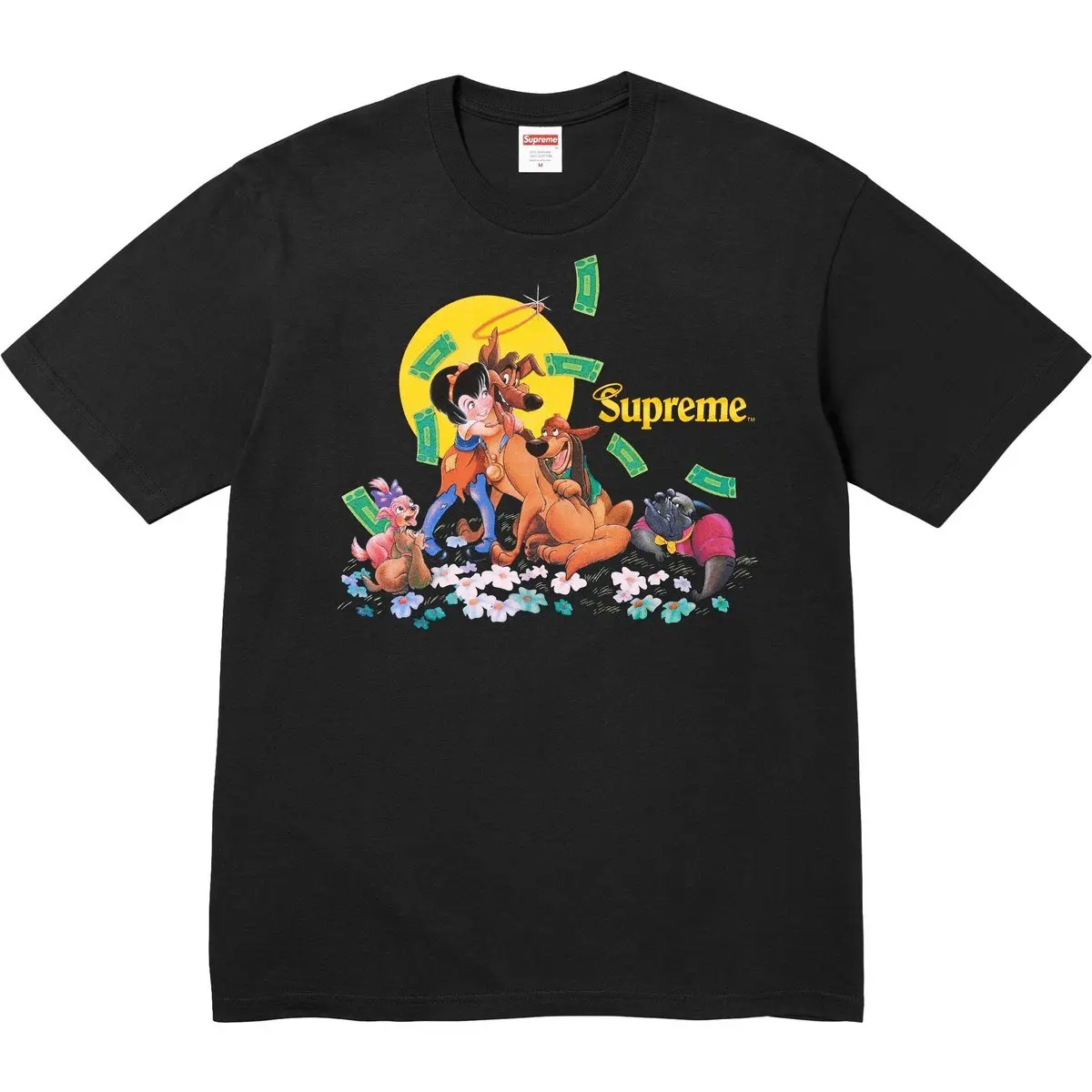Футболка unisex all dogs go to heaven Supreme, синий — фото 3