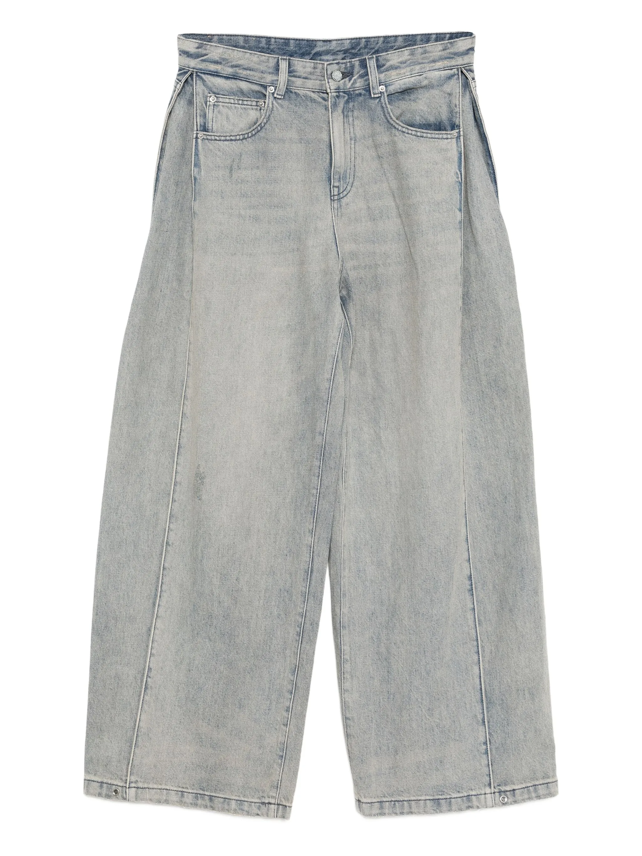 

Джинсы с завышенной талией Jnby, синий