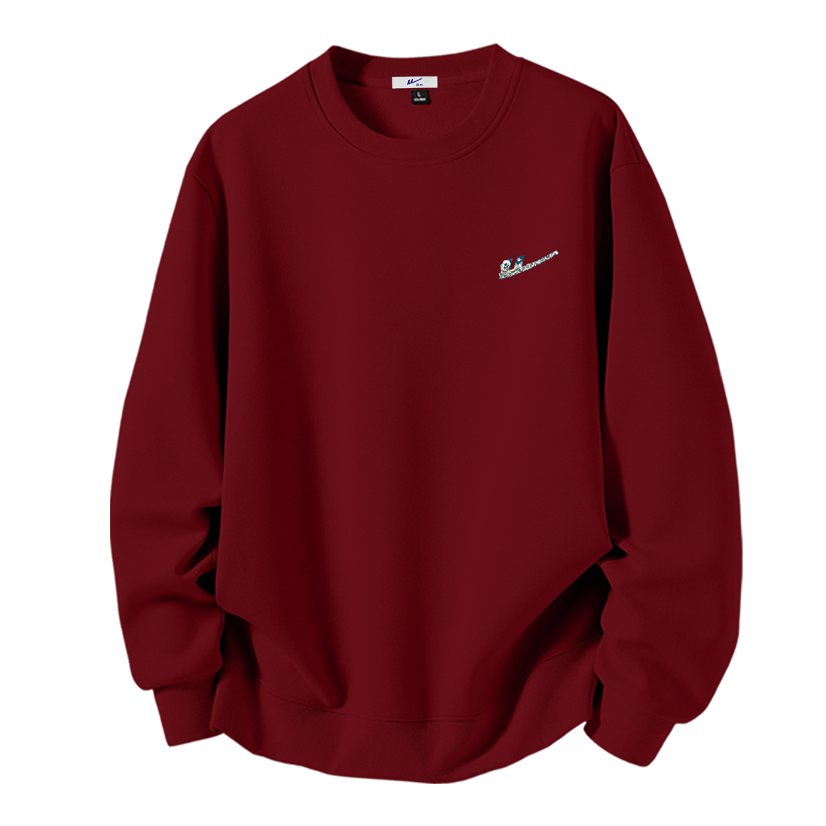 

Свитшот Unisex Crew Neck Thickened Heavyweight WARRIOR, burgundy