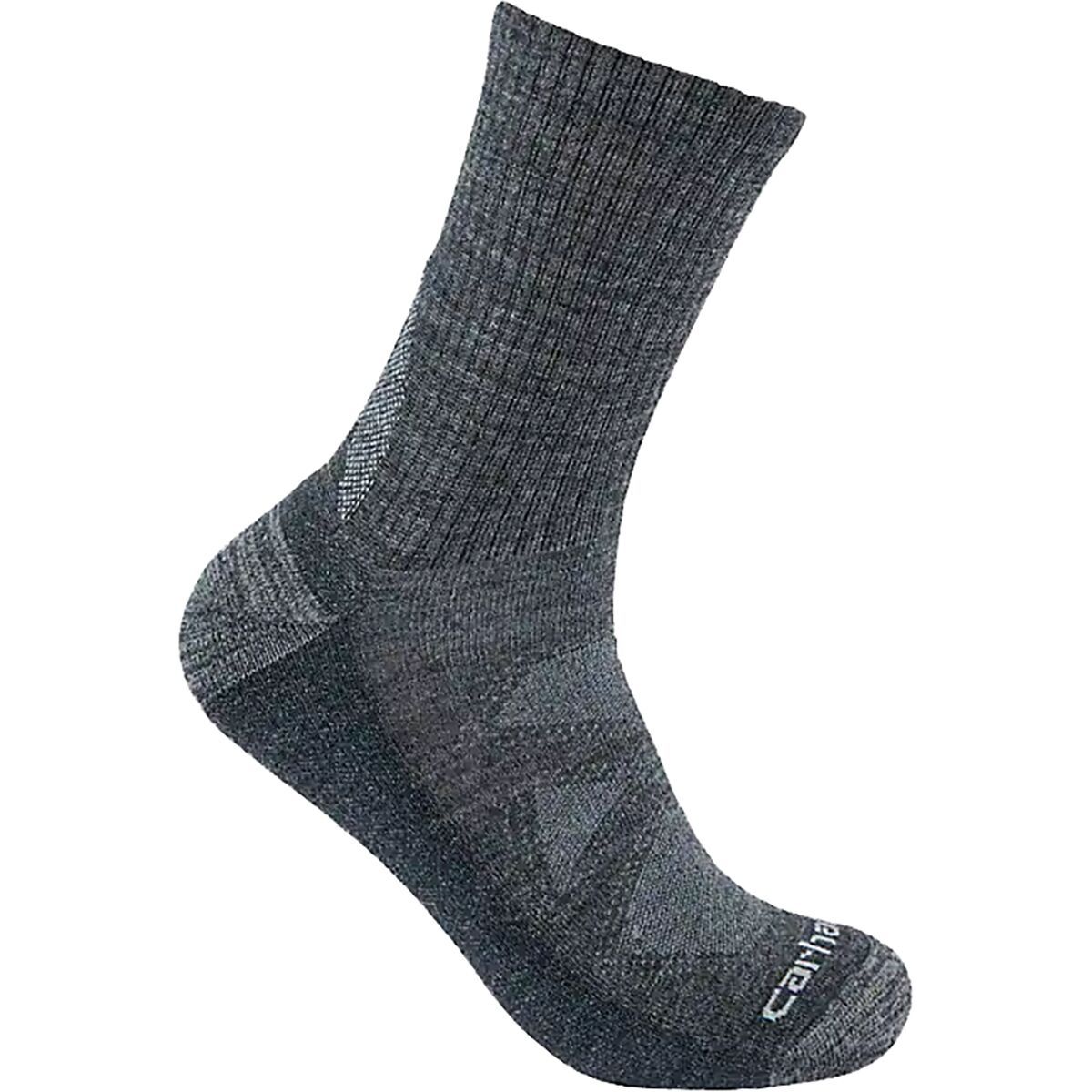

Короткий носок из смесовой мериносовой шерсти Carhartt Gloves, цвет carbon heather