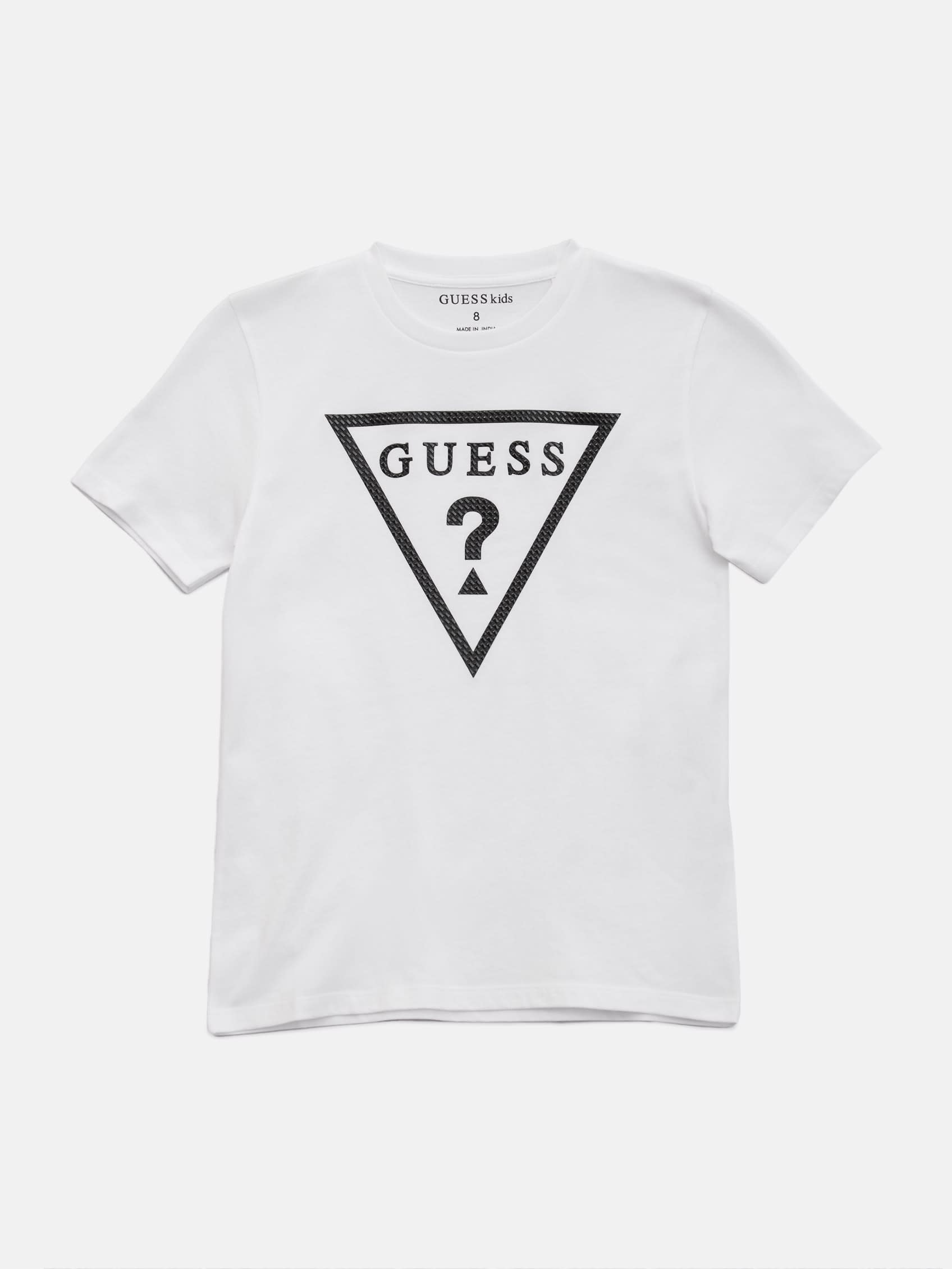 

Футболка с круглым вырезом и логотипом Erikk (7-16) Guess Factory, Pure White, Белый, Футболка с круглым вырезом и логотипом Erikk (7-16) Guess Factory, Pure White