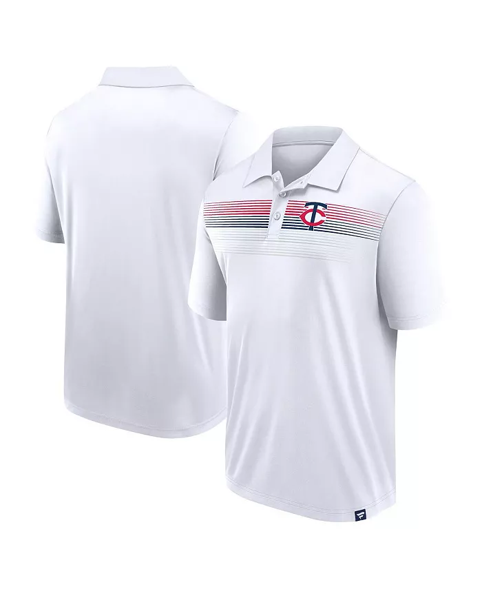 

Фирменный мужской белый поло Minnesota Twins Victory For Us Interlock Fanatics