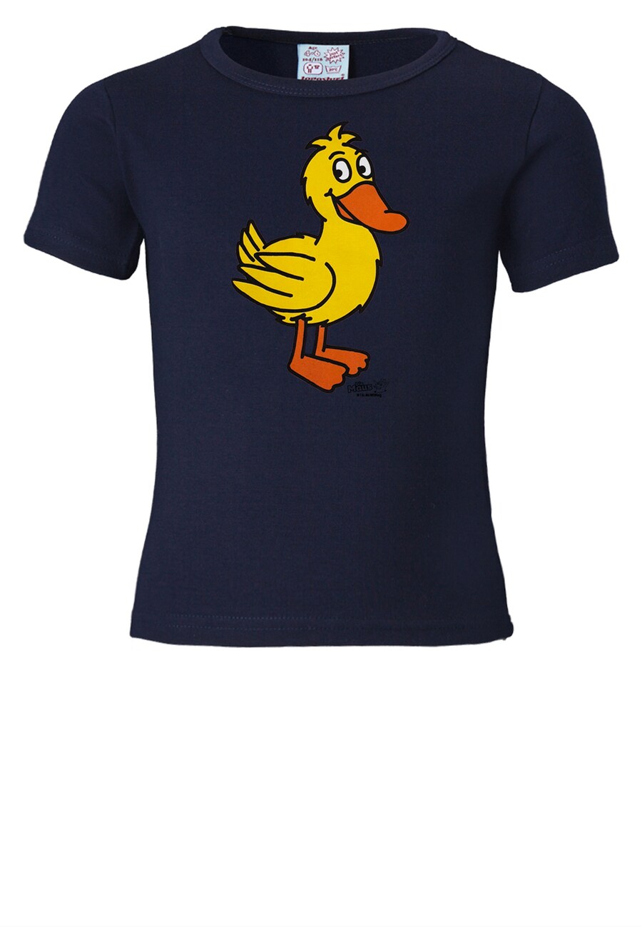 

Рубашка LOGOSHIRT Die Sendung mit der Maus - Ente, темно-синий