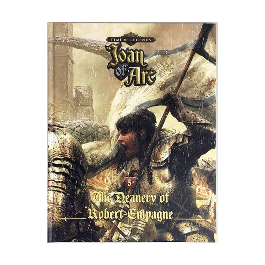 

Game Master Screen w/The Deanery of Robert-Empagne, Time of Legends - Joan of Arc RPG, твердый переплет
