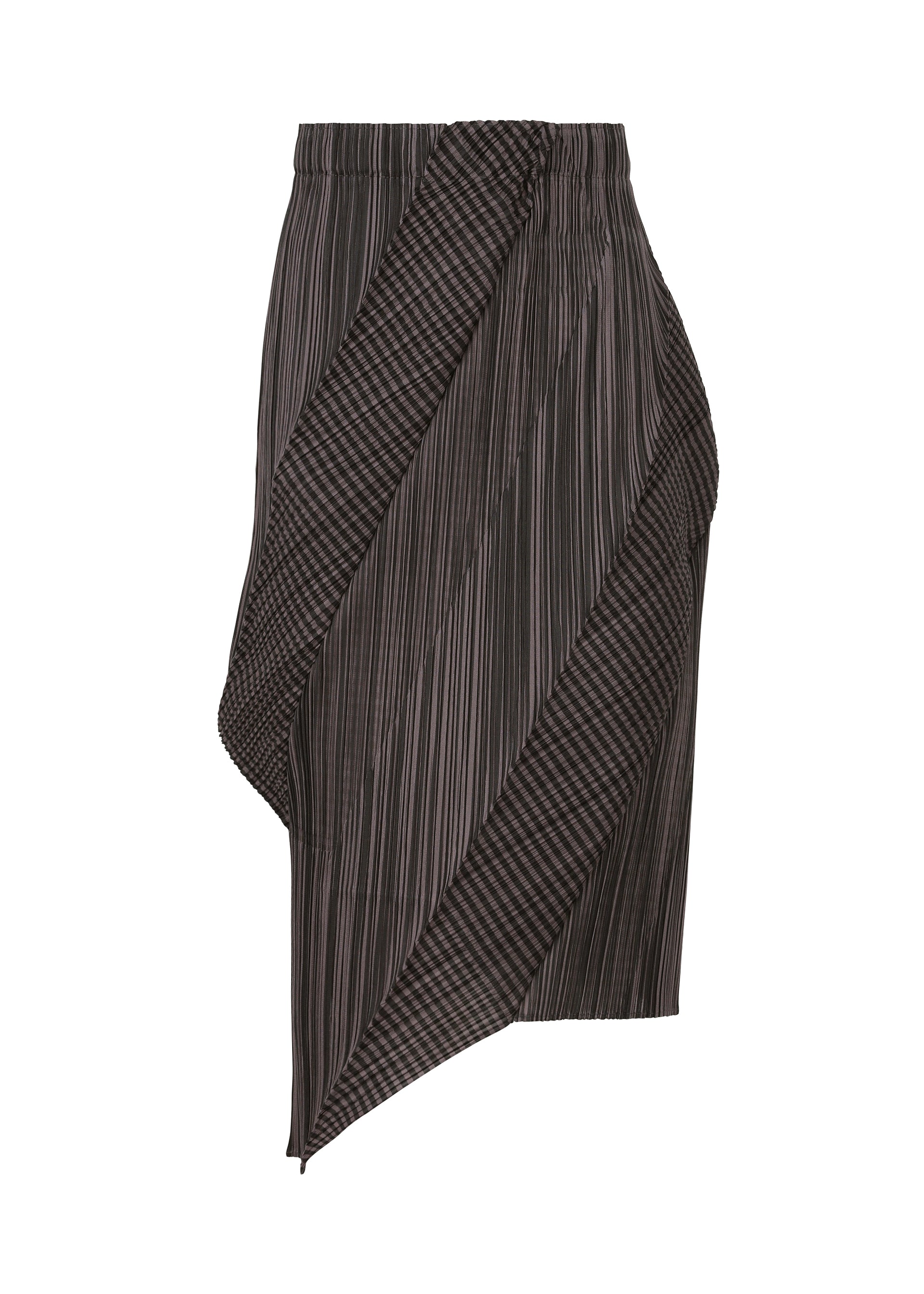 

Юбка cosmic rays Pleats Please Issey Miyake, серый