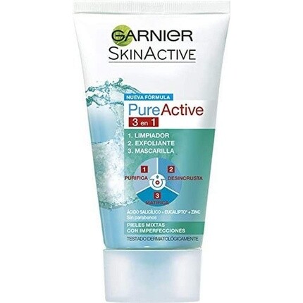 

Активный очищающий гель 3 в 1 150мл, Garnier