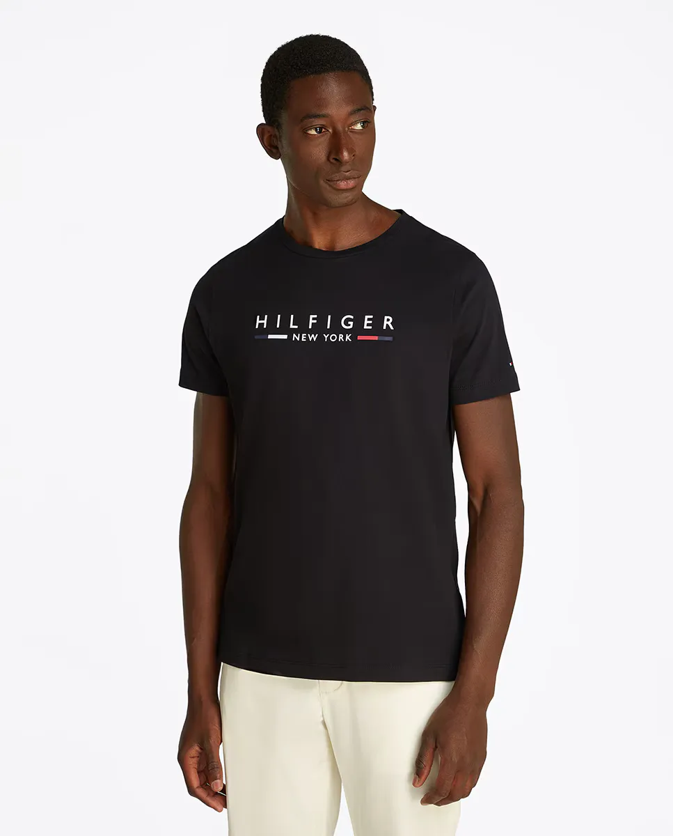

Футболка мужская с коротким рукавом Tommy Hilfiger, черный