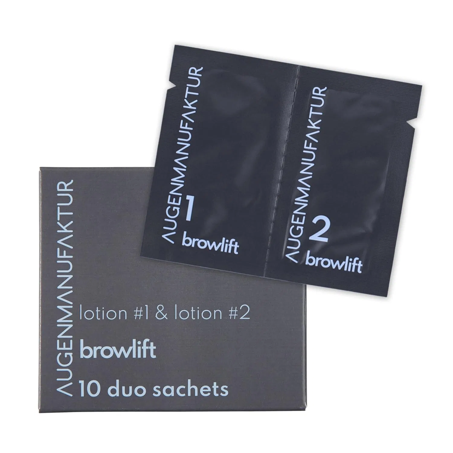 Набор для ламинирования бровей Augenmanufaktur Browlift Duo Sachets, 10 шт. Augenmanufaktur