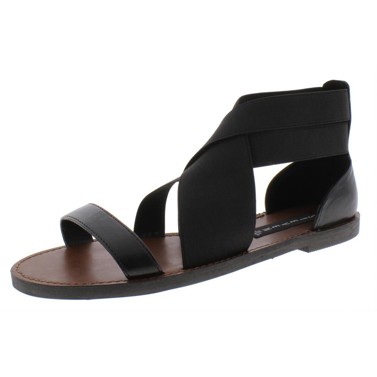 

Женские сандалии на плоской подошве из искусственной кожи Scarlitt STEVEN by Steve Madden, цвет Black Fabric