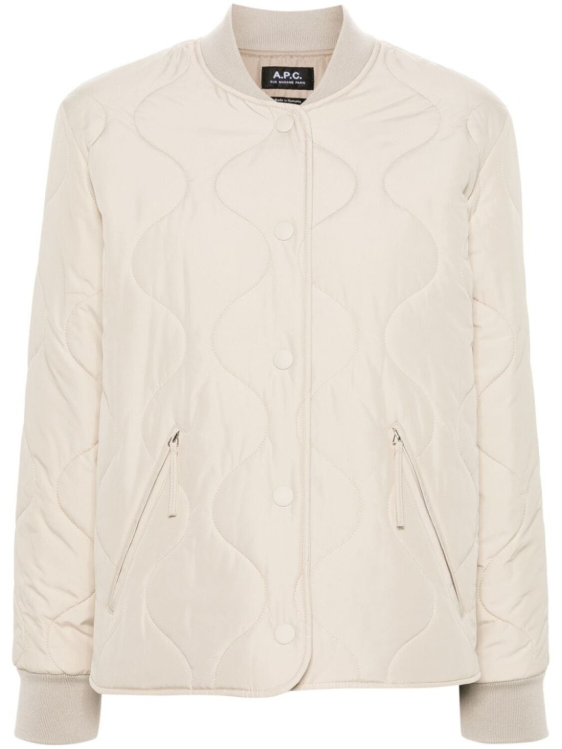 

A.P.C. пуховик Camila, нейтральный цвет
