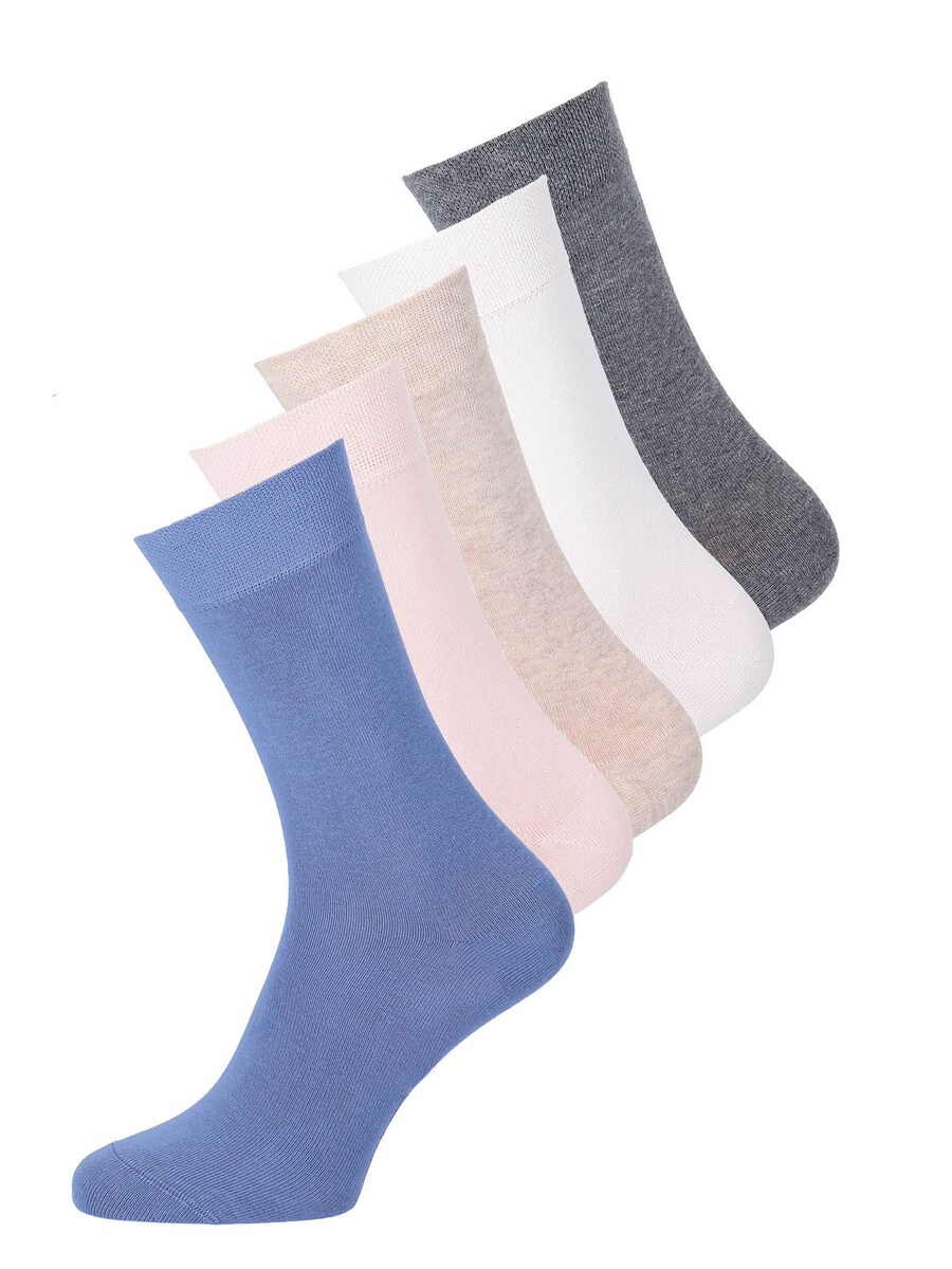 

Носки Wilox Socks, цвет beige/blue/mottled grey/pink/off white