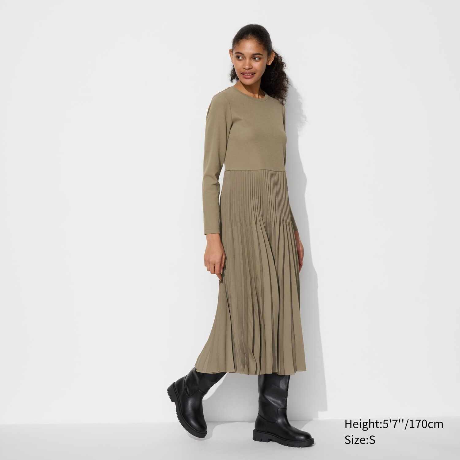 

Одеваться UNIQLO, бежевый