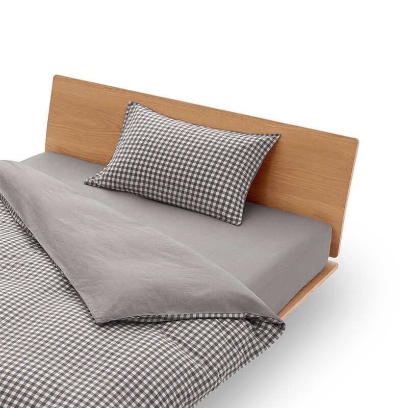 

Комплект постельного белья Muji из чистого хлопка, бежевый