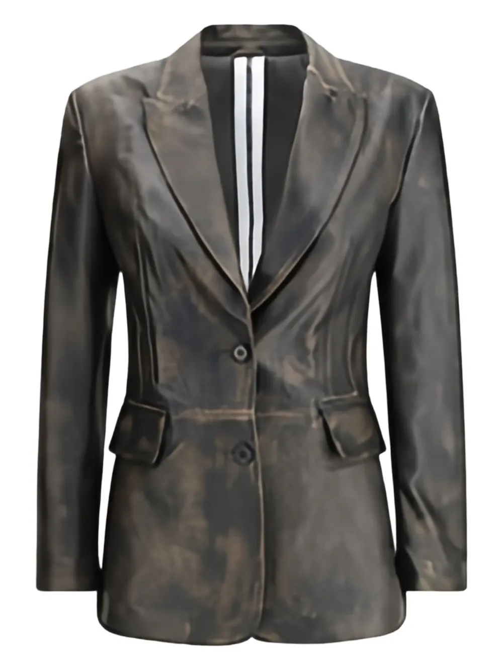 

Кожаная куртка на пуговицах S.W.O.R.D 6.6.43, коричневый