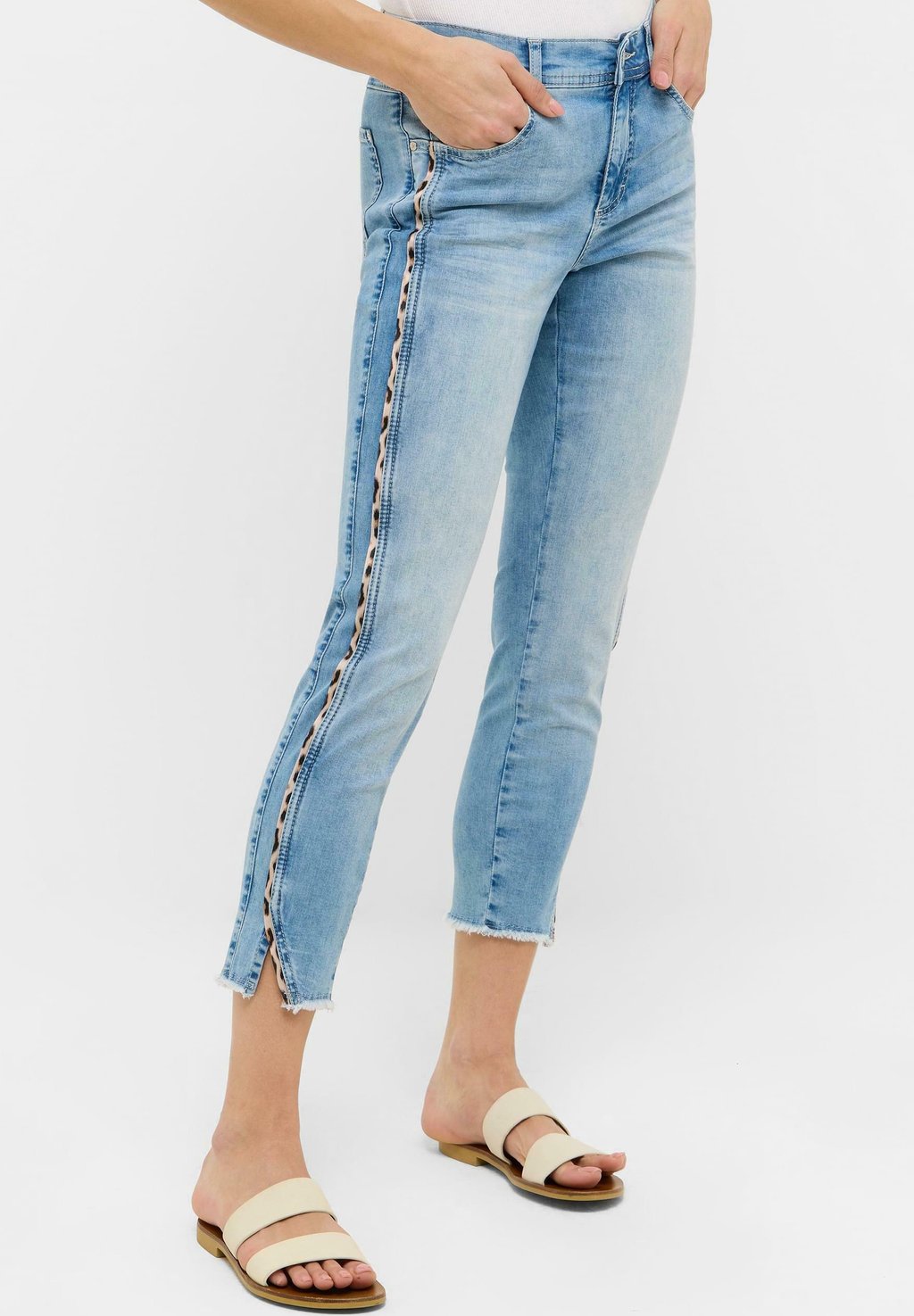 

Джинсы скинни ORNELLA DETAIL FRINGE Angels, синий