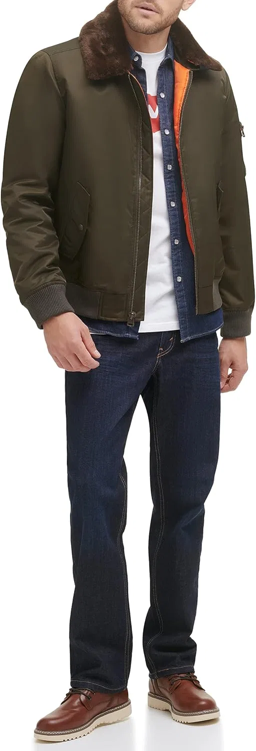 Мужская летная куртка Levi's Ma-1 — фото 3