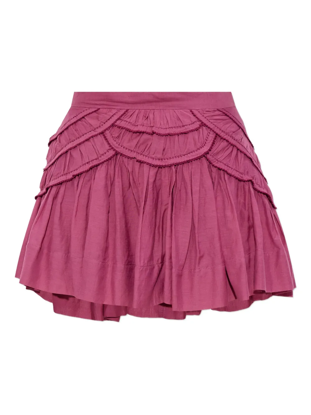 

Юбка мини Ceola с оборками MARANT ÉTOILE, розовый