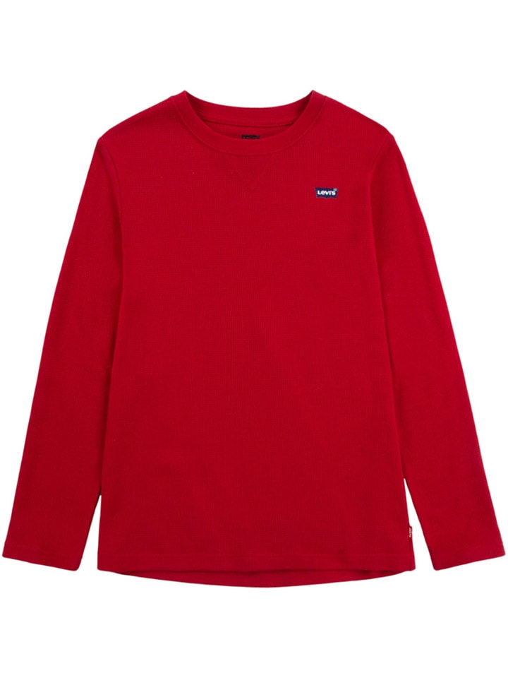 

Рубашка с длинным рукавом Levi's Kids, красный