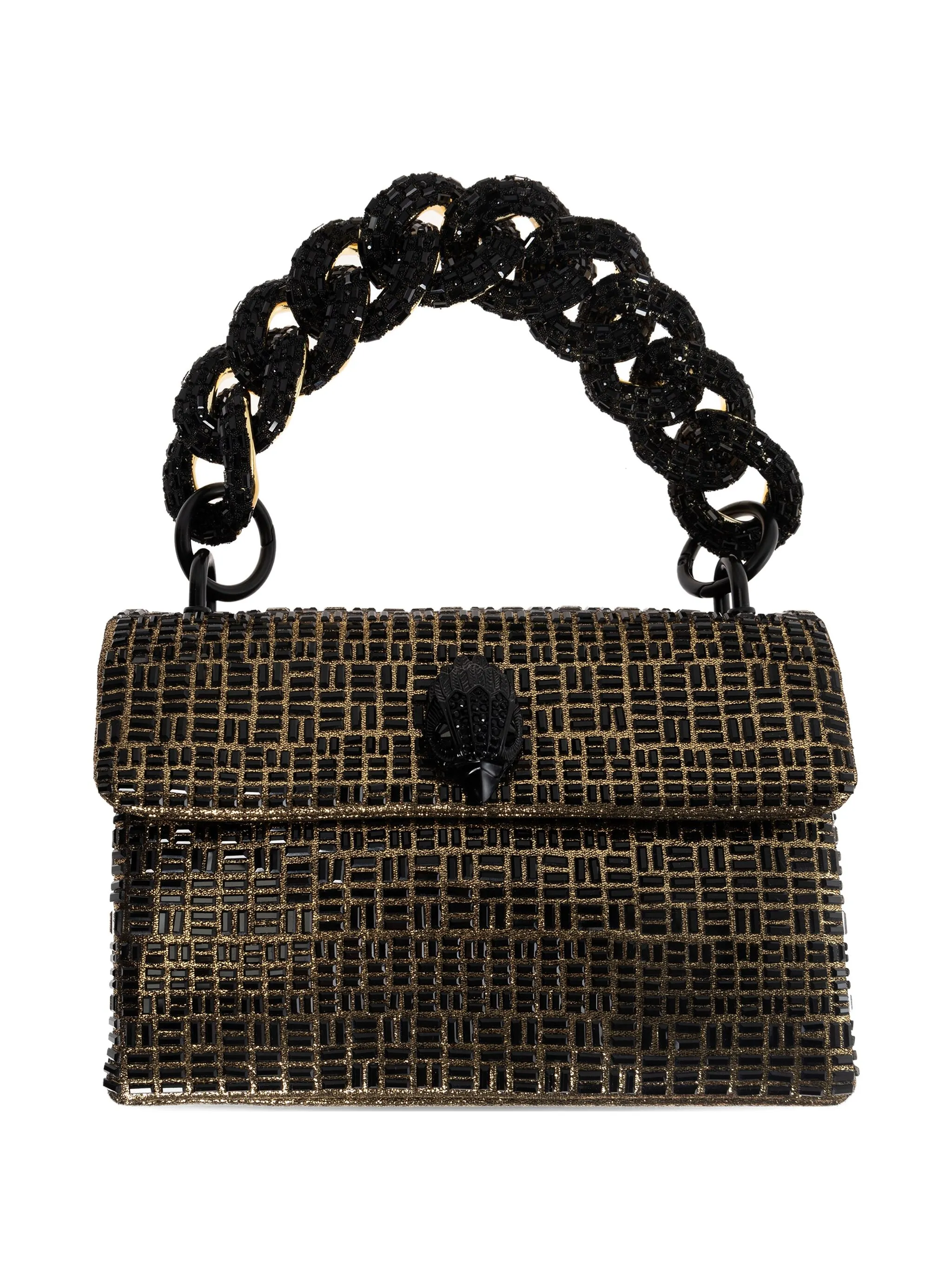 

Мини-сумка-тоут в Кенсингтоне Kurt Geiger London, черный