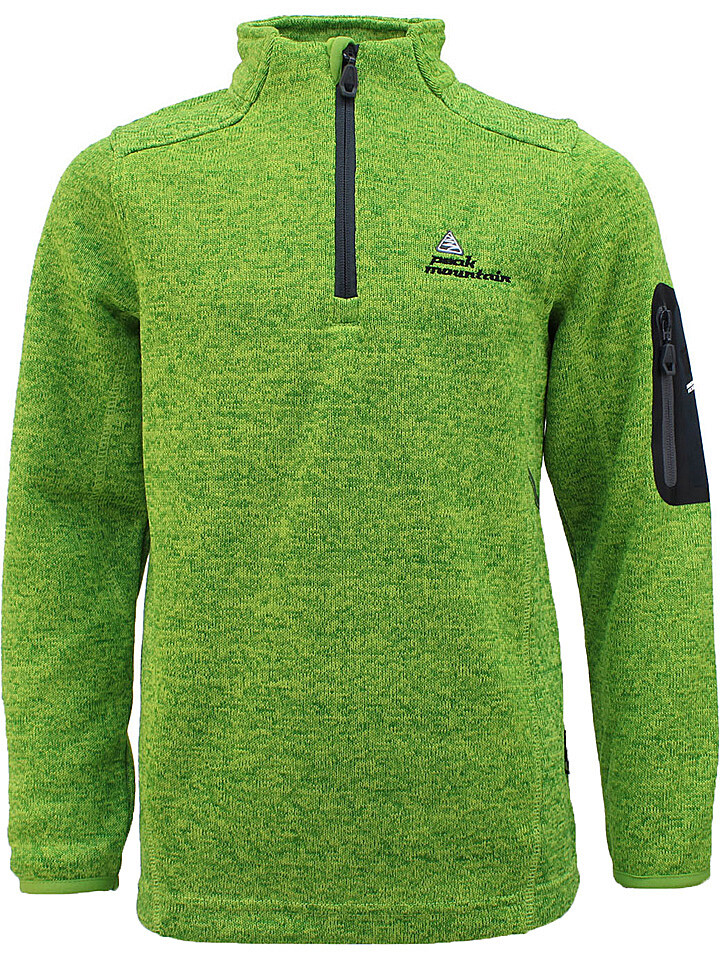 

Флисовая куртка Peak Mountain Fleecepullover, зеленый