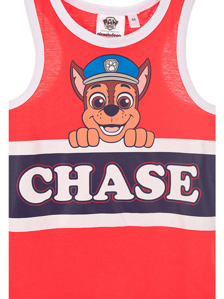 Paw Patrol Майка Chase красного цвета — фото 3