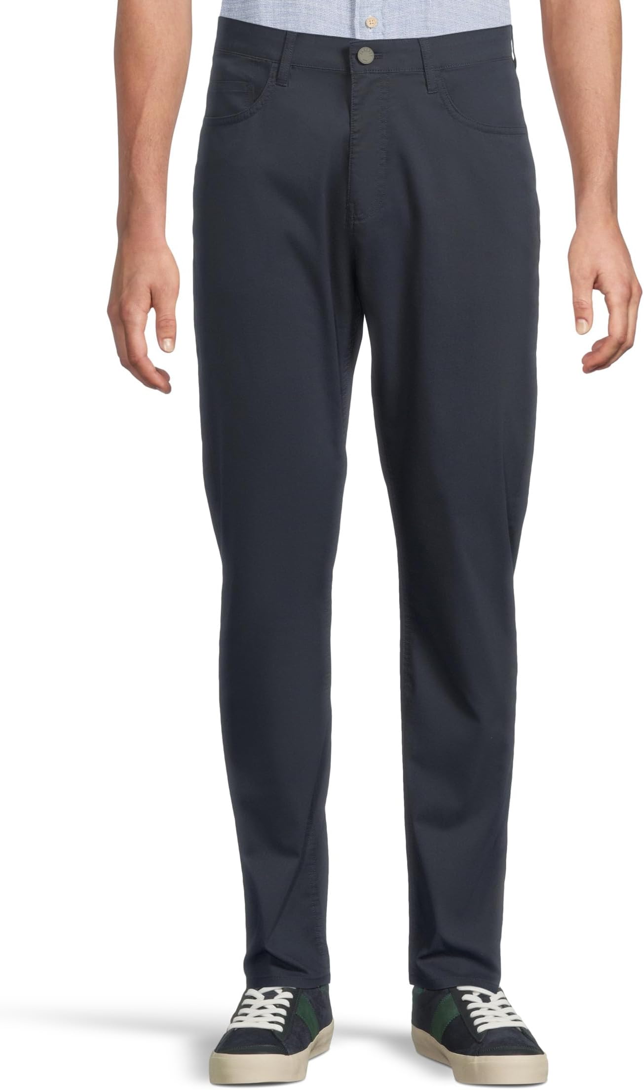 

Брюки Faherty Movement Five-Pocket Pants, темно-синий