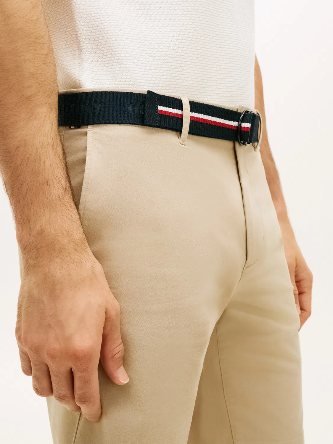 Обычные брюки-чиносы 'Дентон' Tommy Hilfiger, Cappuccino — фото 2