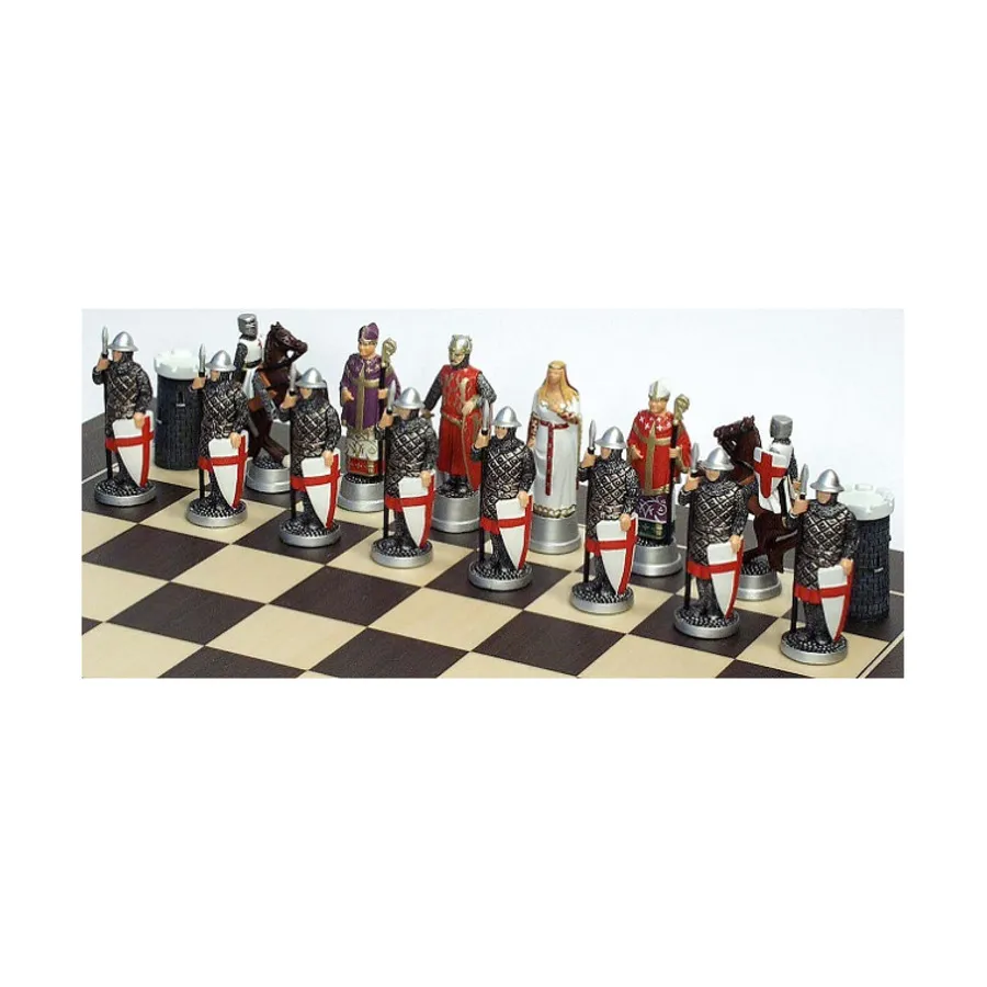 

Формы крестовых походов - Сторона Ричарда Львиное Сердце, Chess Set Moulds (54mm)