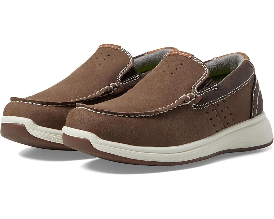 

Кроссовки Florsheim Kids Crossover Moc Toe Slip-On Jr., цвет Mushroom