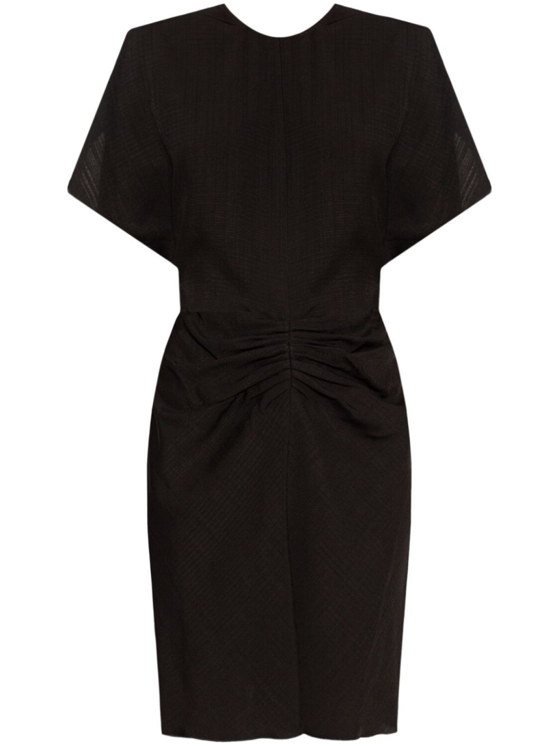 

Victoria Beckham мини-платье со сборками, черный