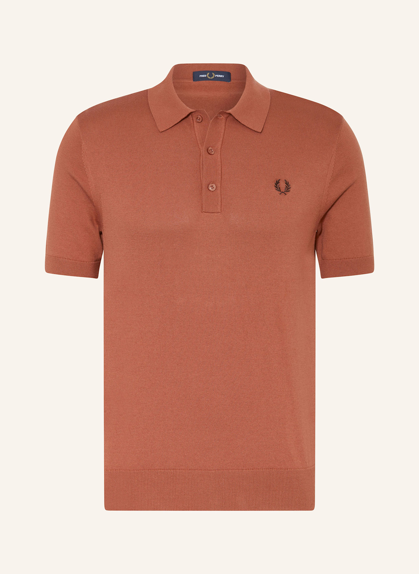 

Трикотажная рубашка поло Fred Perry, коричневый