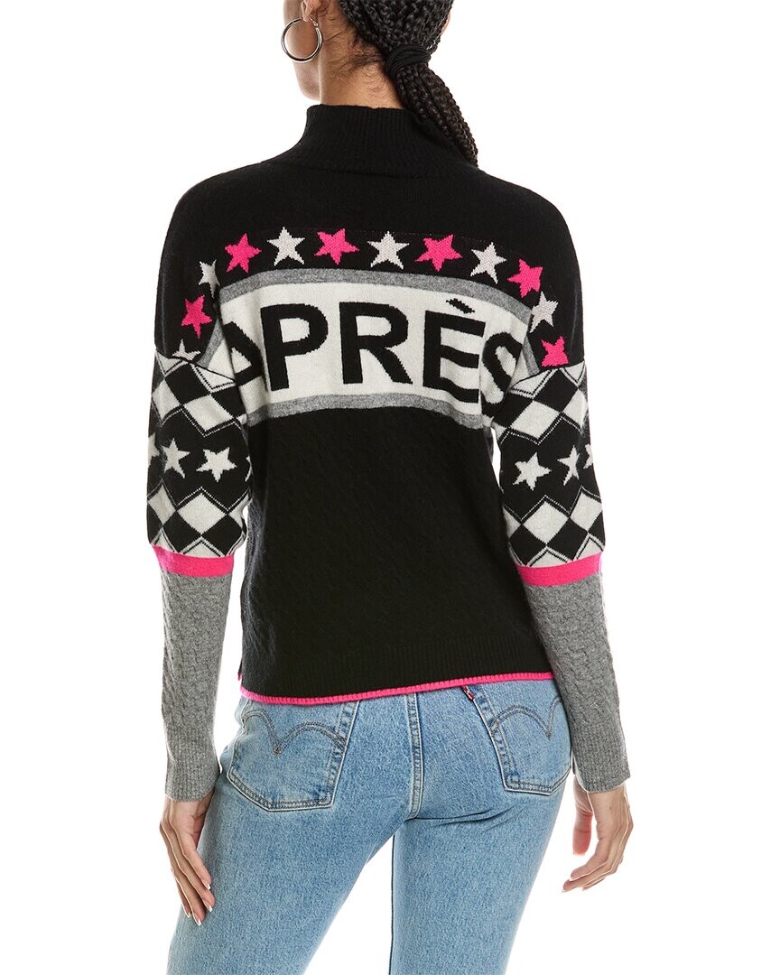 

Кашемировый свитер Brodie Cashmere Alpine Ski Mock, черный