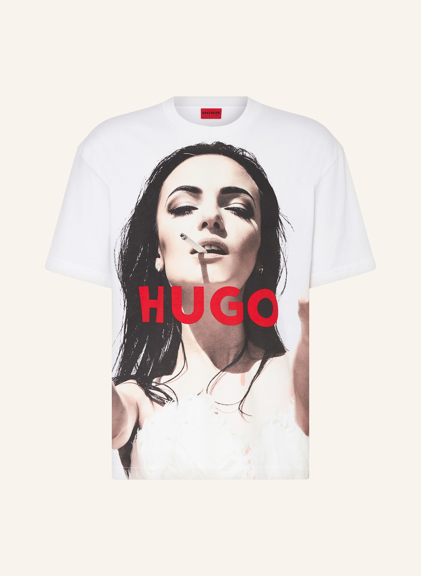 

Футболка дюведи Hugo, белый