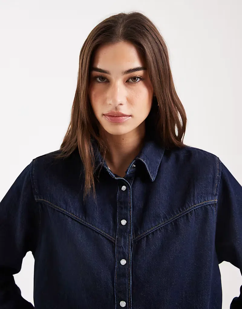 Джинсовая куртка Levis Logan прямого кроя Levi's, синий