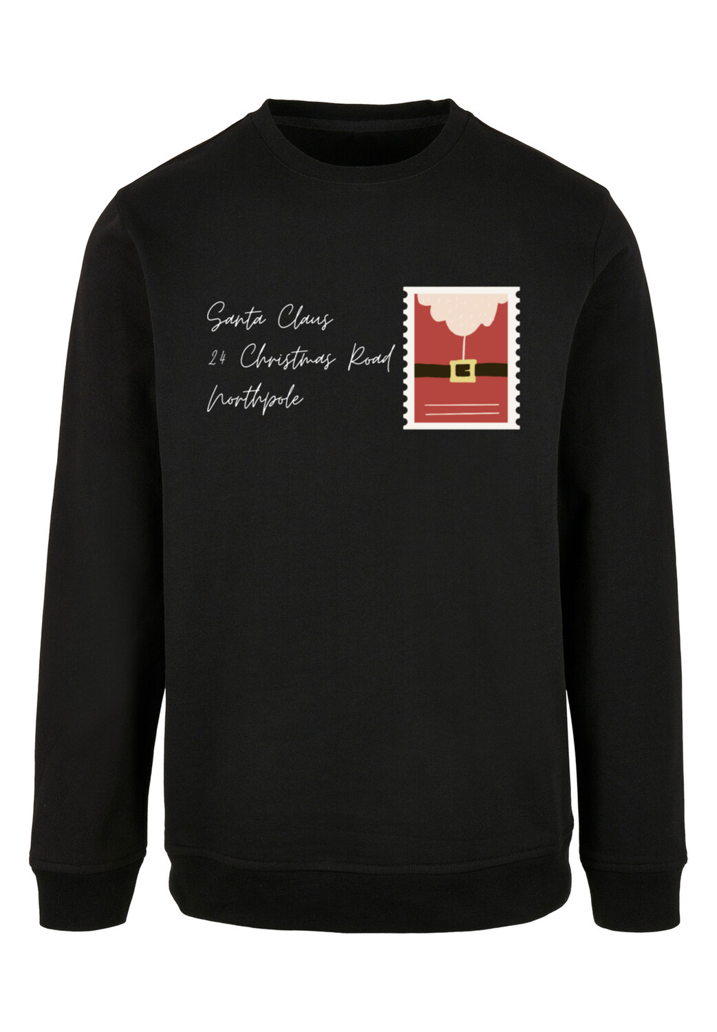 

Пуловер F4NT4STIC Sweatshirt Santa Letter Weihnachten, черный