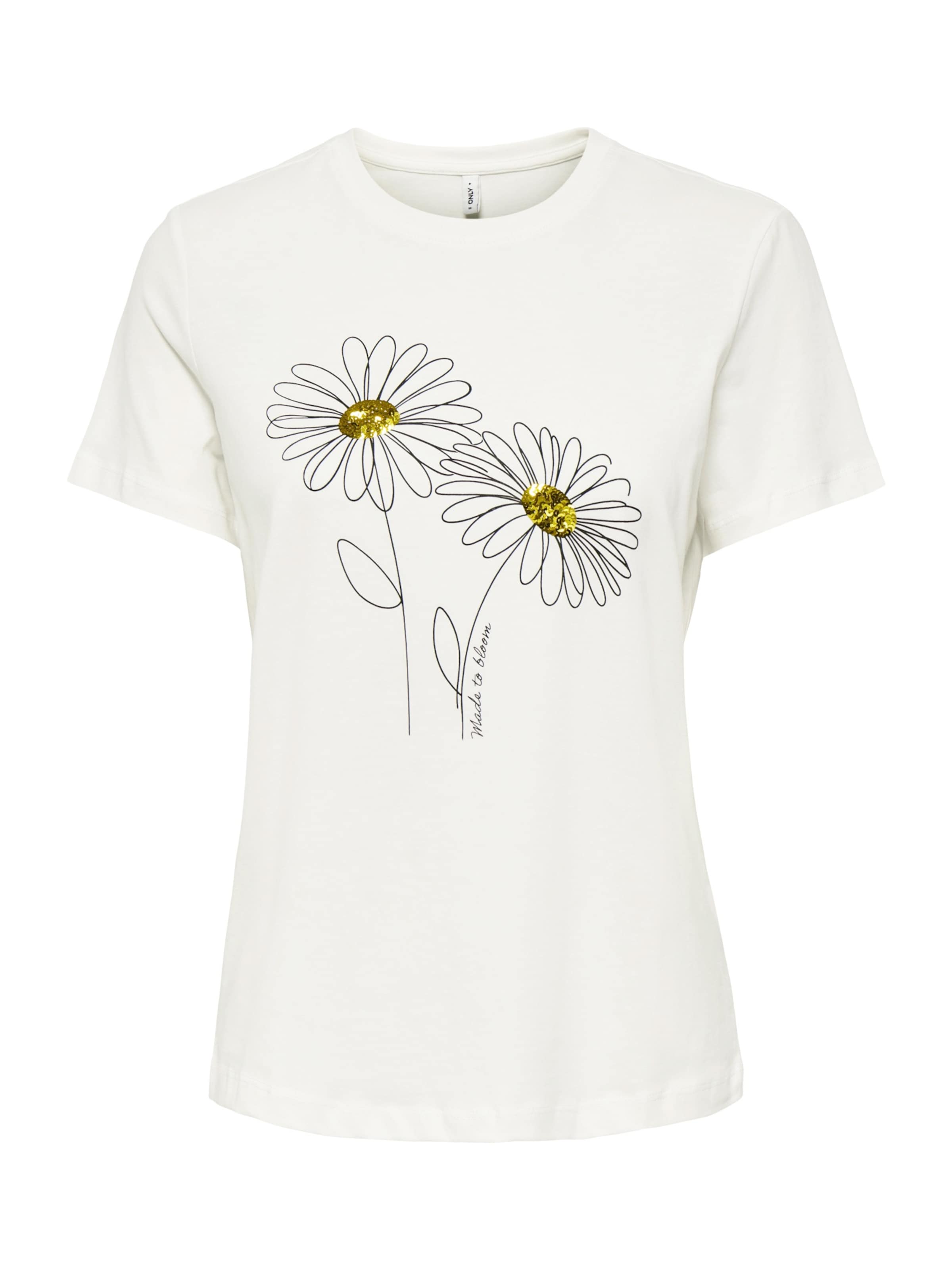 

ONLY Футболка 'ONLKITA' в белом цвете